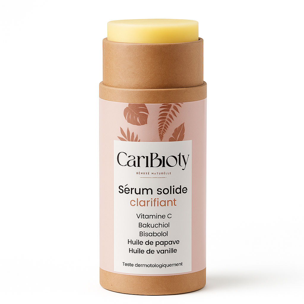 Baume universel clarifiant solide - Soin multi-usages éclat, anti-tâches & réparateur - Caribioty