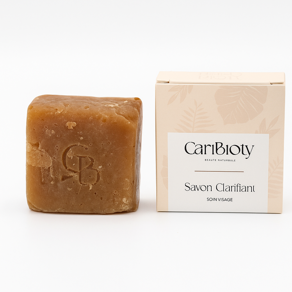 Savon clarifiant au riz "Imparfait" - Caribioty