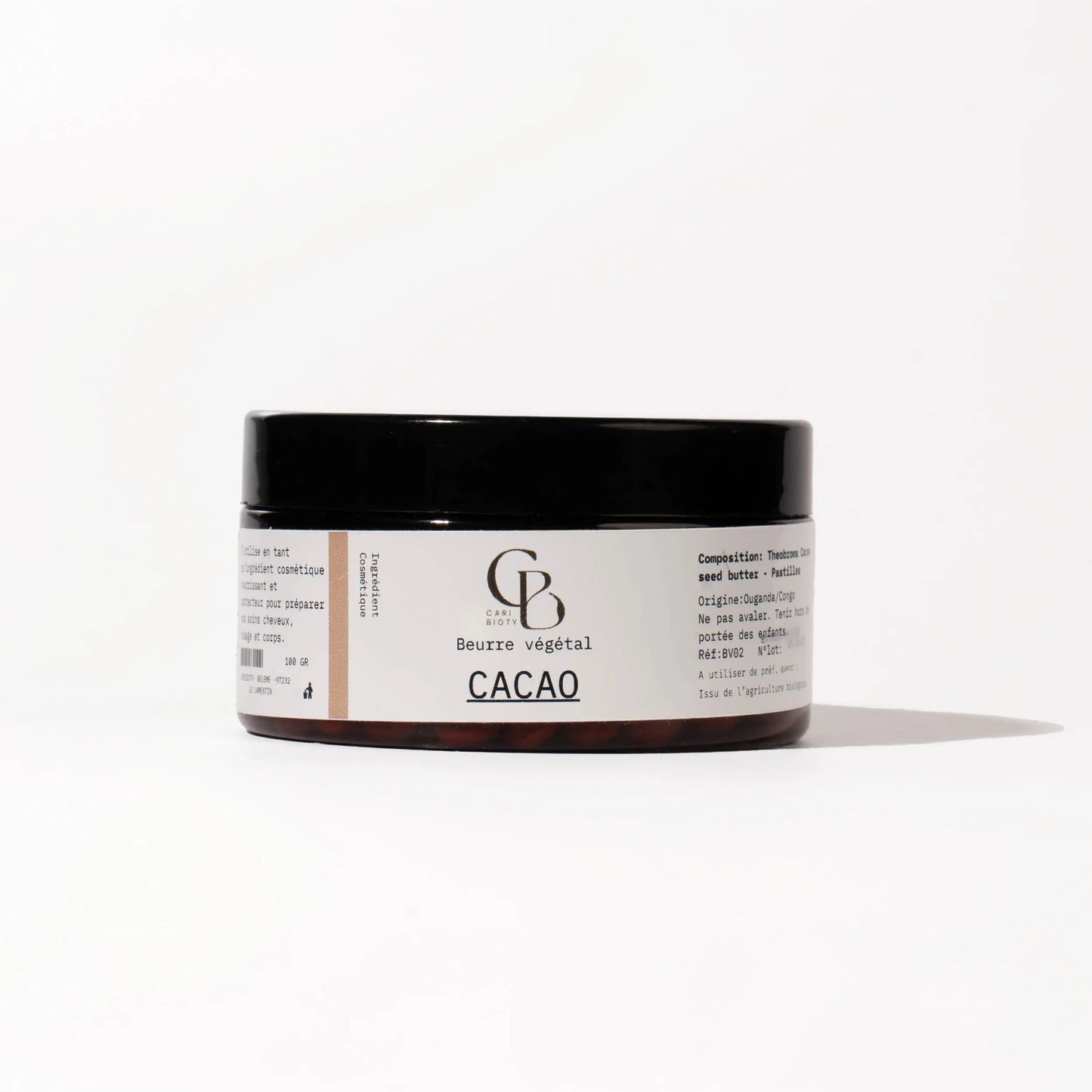 Beurre cacao bio - Caribioty