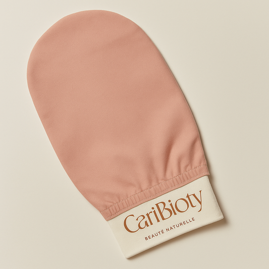 Gant exfoliant en soie - Caribioty