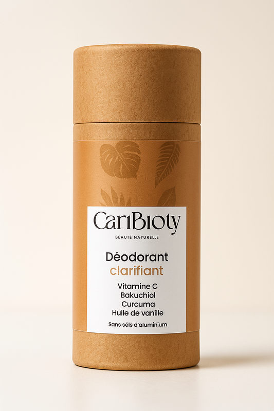 Déodorant clarifiant  solide - Vitamine C - Bakuchiol - Curcuma
