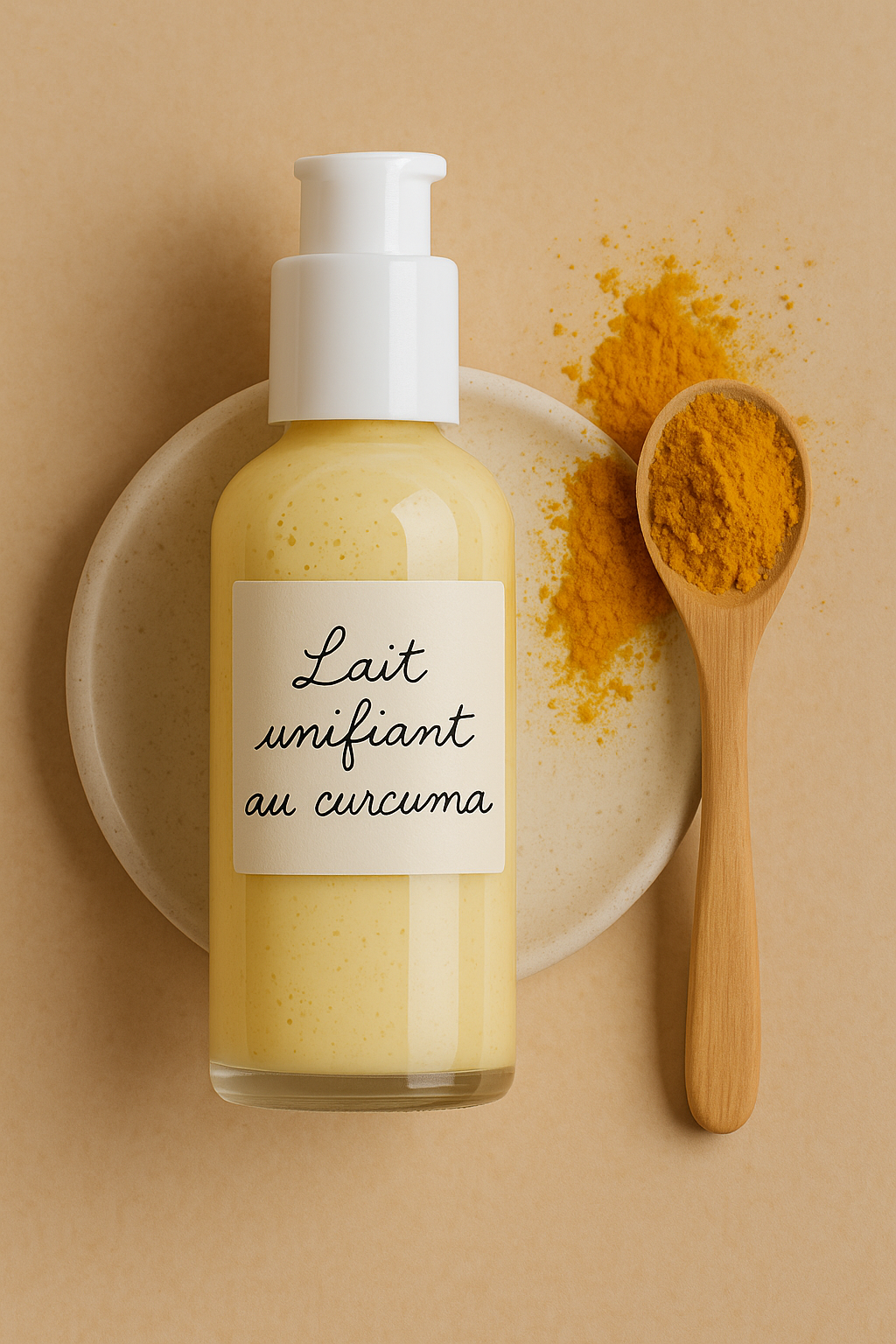 Lait unifiant au curcuma - Caribioty